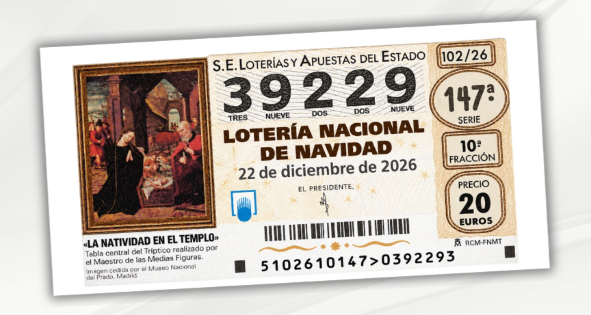 🎄⚽️ ¡Ya está aquí nuestra Lotería de Navidad! 🎟️